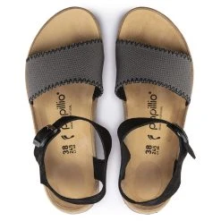 Birkenstock Women's Glenda Black/Anthracite Suede Leather/Textile- Medium/Narrow Shoes 8 Birkenstock Women's Glenda Black/Anthracite Suede Leather/Textile- Medium/Narrow Shoes