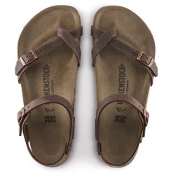 Birkenstock Women's Taormina Habana Oiled Leather- Regular/Wide Shoes 7 Birkenstock Women's Taormina Habana Oiled Leather- Regular/Wide Shoes