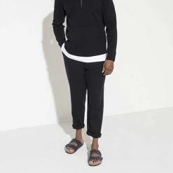 Birkenstock Arizona Suede Soft Footbed - Midnight- Medium/Narrow