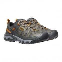 KEEN Men's Targhee Vent Trail Shoe - Raven/Bronze Brown - Regular (D)