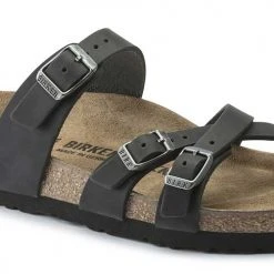 Birkenstock Shoes Women's Franca Oiled Leather Sandals- Black- Regular/Wide 10 Birkenstock Shoes Women's Franca Oiled Leather Sandals- Black- Regular/Wide