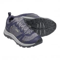 KEEN Shoes Women's Terradora II Waterproof Hiking Shoe - Graystone/Shark - Regular (B)
