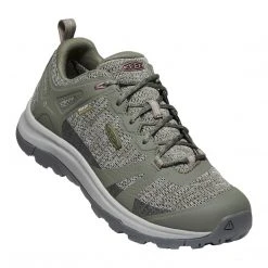 KEEN Women's Terradora II Waterproof Hiking Shoe - Dusty Olive/Nostalgia Rose - Regular (B) Shoes