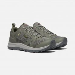KEEN Women's Terradora II Waterproof Hiking Shoe - Steel Grey/Ocean Wave 9 KEEN Women's Terradora II Waterproof Hiking Shoe - Steel Grey/Ocean Wave