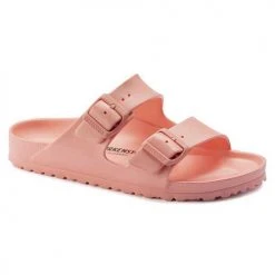 Birkenstock Shoes Arizona EVA Sandal - Coral Peach- Medium/Narrow