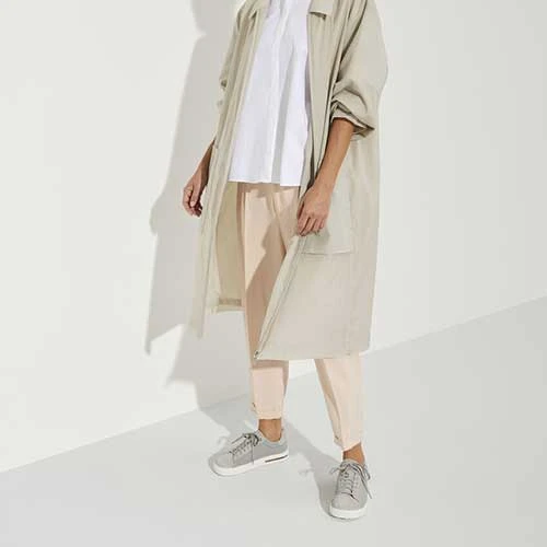 Birkenstock Bend Canvas Suede - Whale Gray- Medium/Narrow Shoes 4 Birkenstock Bend Canvas Suede - Whale Gray- Medium/Narrow Shoes