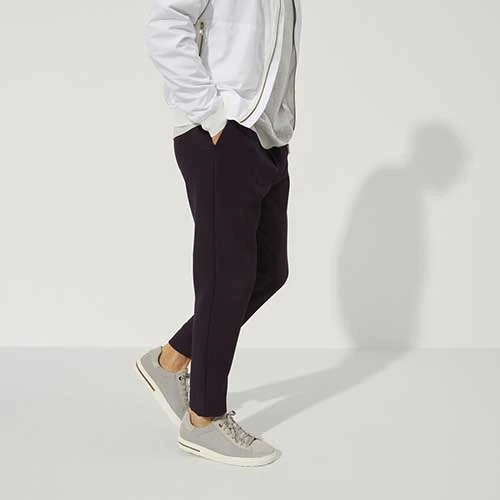 Birkenstock Bend Canvas Suede - Whale Gray- Medium/Narrow Shoes 8 Birkenstock Bend Canvas Suede - Whale Gray- Medium/Narrow Shoes