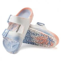 Birkenstock Shoes Arizona EVA Sandal - Multi Coral Peach- Medium/Narrow