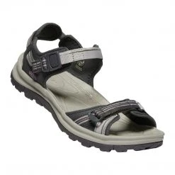 KEEN Women's Terradora II Open Toe Sandal - Dark Grey/Dawn Pink- Regular (B) Shoes