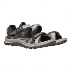 KEEN Women's Terradora II Open Toe Sandal - Dark Grey/Dawn Pink- Regular (B) Shoes 8 KEEN Women's Terradora II Open Toe Sandal - Dark Grey/Dawn Pink- Regular (B) Shoes