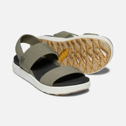 KEEN Women's Elle Backstrap Sandal - Dusty Olive- Regular (B) Shoes 9 KEEN Women's Elle Backstrap Sandal - Dusty Olive- Regular (B) Shoes