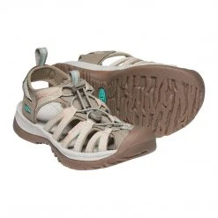 KEEN Shoes Women's Whisper Sandal - Taupe/Coral- Regular (B)
