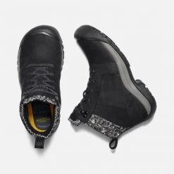 KEEN Women's Kaci II Winter Mid Waterproof Boot - Black/Black 10 KEEN Women's Kaci II Winter Mid Waterproof Boot - Black/Black
