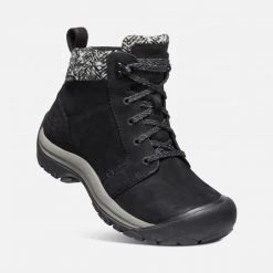 KEEN Women's Kaci II Winter Mid Waterproof Boot - Black/Black