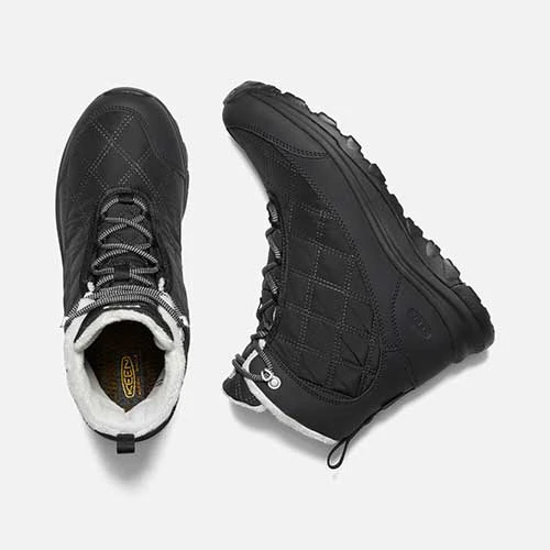 KEEN Boots Women's Terradora II Wintry Boot WP -Black/Black - Regular (B) 4 KEEN Boots Women's Terradora II Wintry Boot WP -Black/Black - Regular (B)