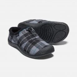 KEEN Shoes Women's Howser III Slide Shoe - Black Plaid/Black - Regular (B) 11 KEEN Shoes Women's Howser III Slide Shoe - Black Plaid/Black - Regular (B)