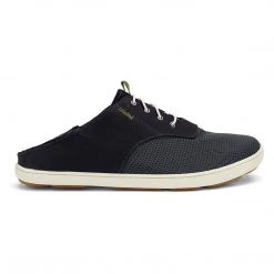 Olukai Men's Nohea Moku - Black/Black- Regular (D) Shoes