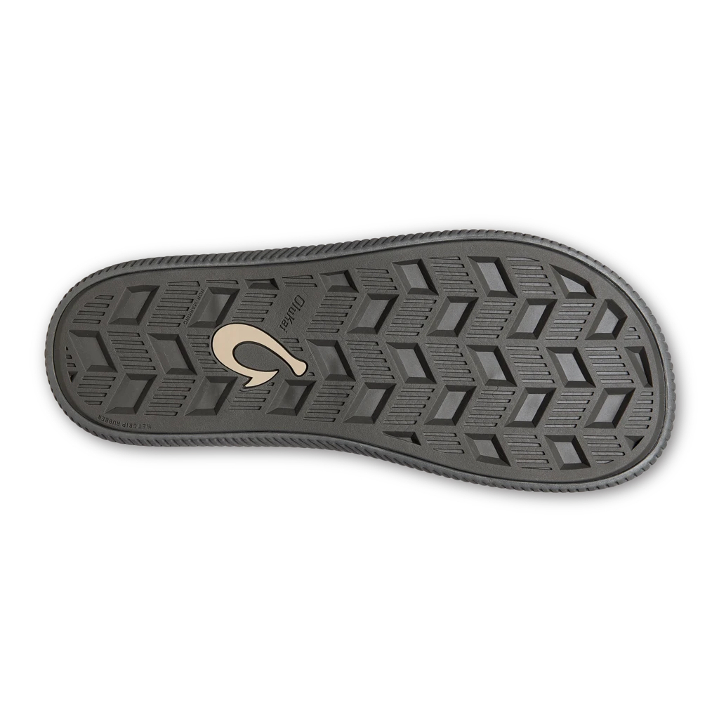 Olukai Shoes Men's Ulele Sandal - Dark Shadow/Black- Regular (D) 3 Olukai Shoes Men's Ulele Sandal - Dark Shadow/Black- Regular (D)