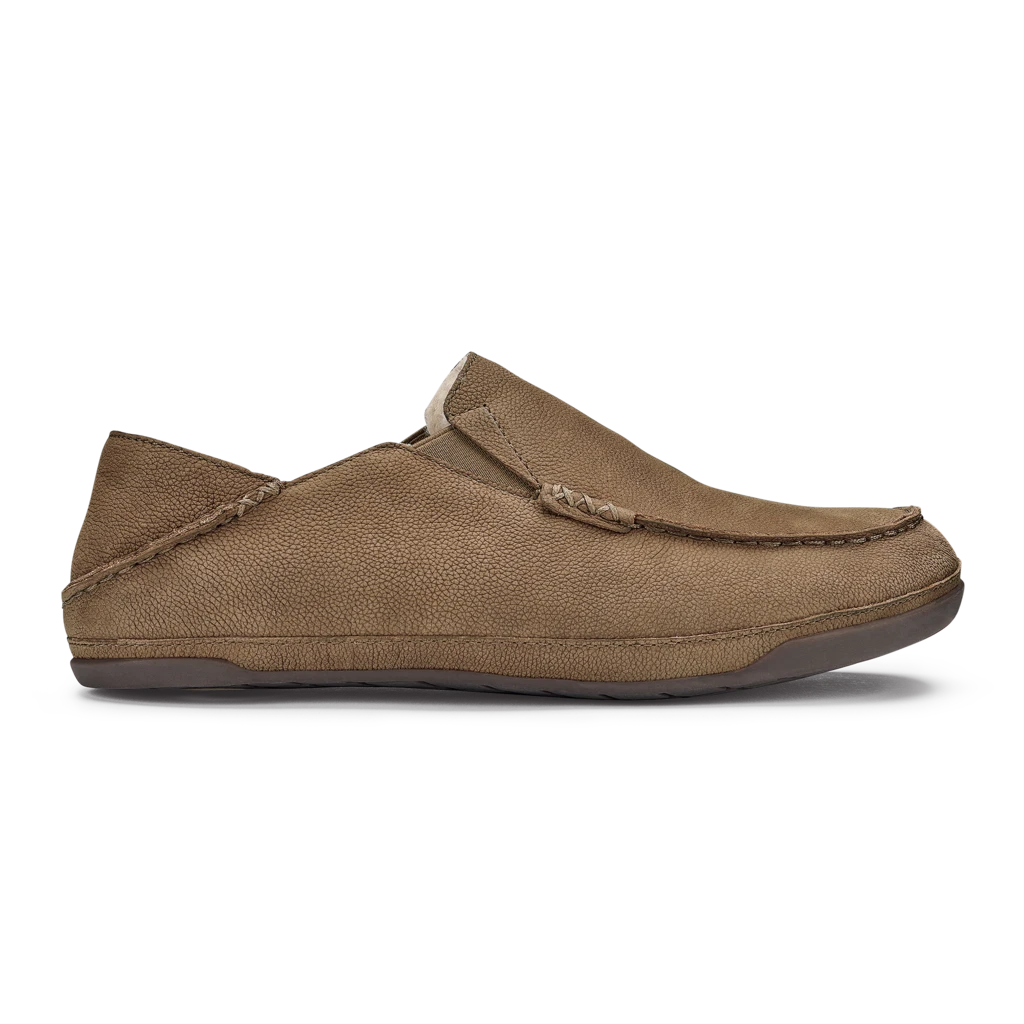 Olukai Men's Kipuka Hulu Nubuck Leather Slipper - Toffee- Regular (D) Shoes 1 Olukai Men's Kipuka Hulu Nubuck Leather Slipper - Toffee- Regular (D) Shoes