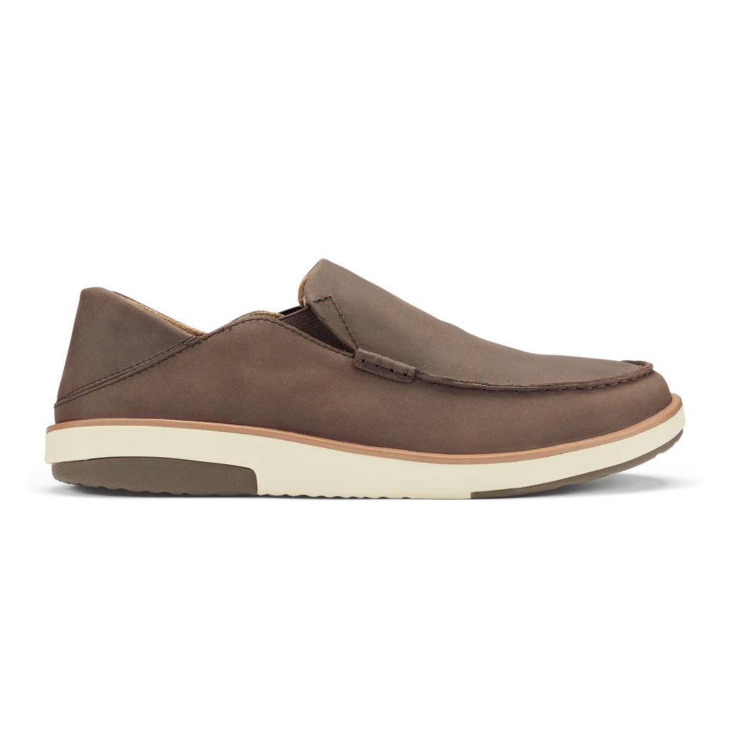 Olukai Men's Kālia Slip On - Dark Wood- Regular (D) 1 Olukai Men's Kālia Slip On - Dark Wood- Regular (D)