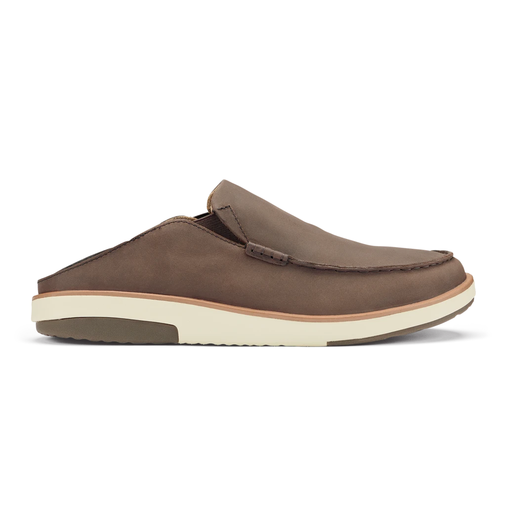 Olukai Men's Kālia Slip On - Dark Wood- Regular (D) 2 Olukai Men's Kālia Slip On - Dark Wood- Regular (D)