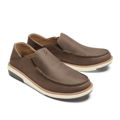 Olukai Men's Kālia Slip On - Dark Wood- Regular (D) 7 Olukai Men's Kālia Slip On - Dark Wood- Regular (D)