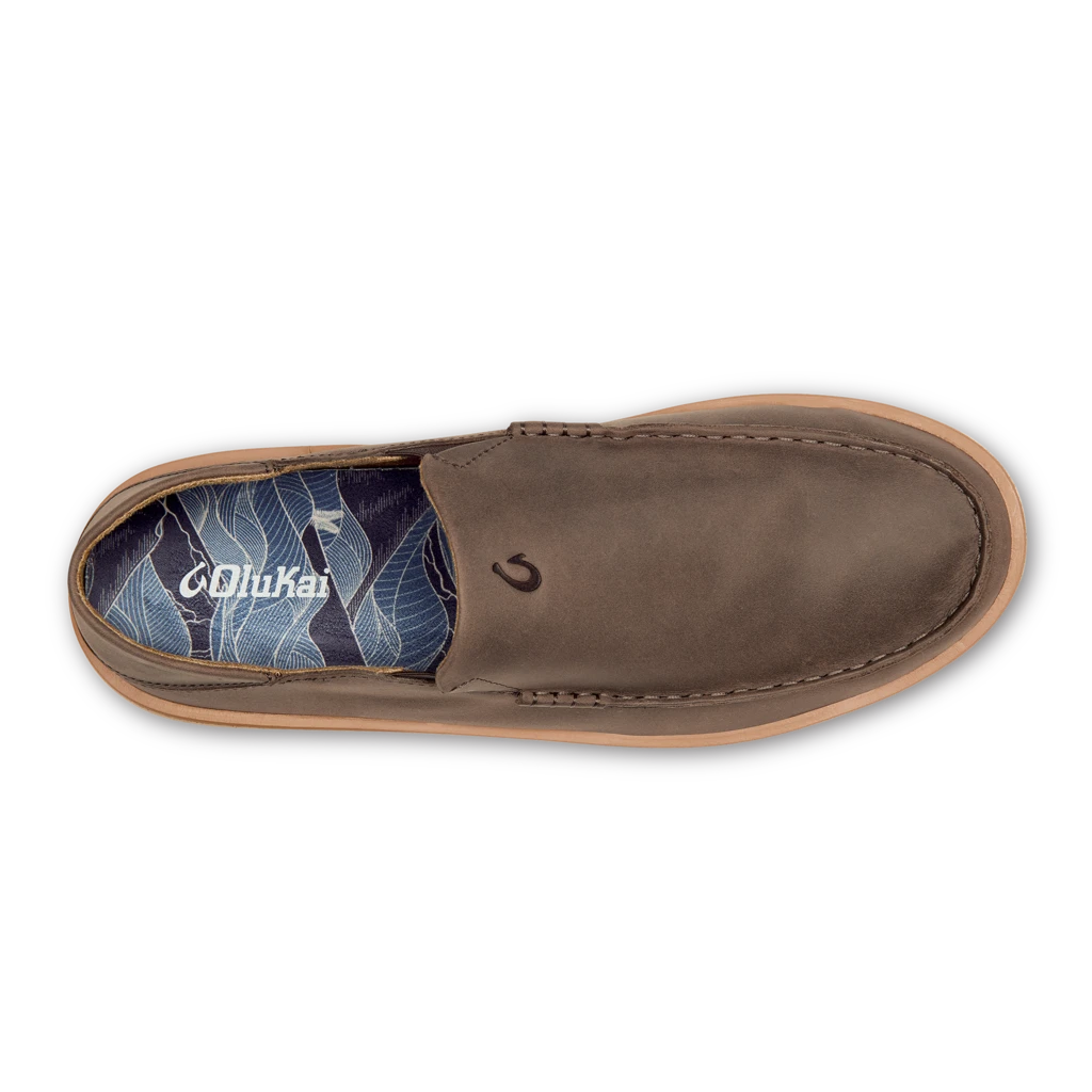Olukai Men's Kālia Slip On - Dark Wood- Regular (D) 4 Olukai Men's Kālia Slip On - Dark Wood- Regular (D)