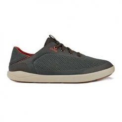 Olukai Men'a Moku Pae Casual Shoe - Island Salt/Koi - Regular (D)