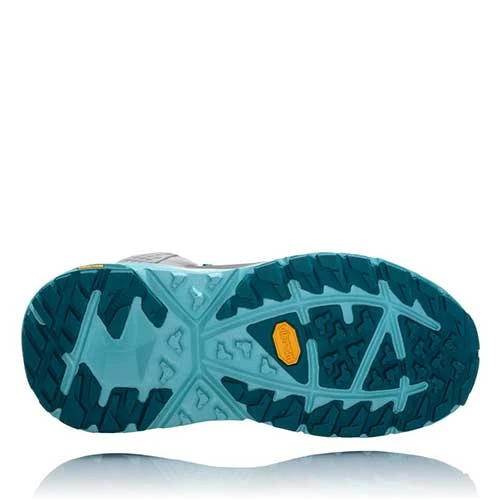 HOKA Shoes Women's Sky Kaha Hiking Boot - Frost Gray/Aqua Haze - Regular (B) 5 HOKA Shoes Women's Sky Kaha Hiking Boot - Frost Gray/Aqua Haze - Regular (B)