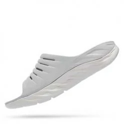 HOKA Men's Ora Recovery Slide - Lunar Rock/Radiant Yellow- Regular (D) Shoes 9 HOKA Men's Ora Recovery Slide - Lunar Rock/Radiant Yellow- Regular (D) Shoes