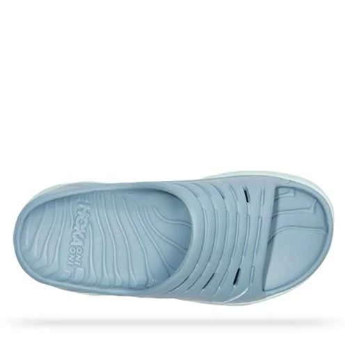 HOKA Shoes Women's Ora Recovery Slide - Blue Fog/Blue Glass- Regular (B) 5 HOKA Shoes Women's Ora Recovery Slide - Blue Fog/Blue Glass- Regular (B)