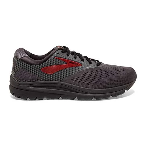 Brooks Men's Addiction 14 Running Shoes - Black/Blackened Pearl/Samba - Narrow (B) 1 Brooks Men's Addiction 14 Running Shoes - Black/Blackened Pearl/Samba - Narrow (B)
