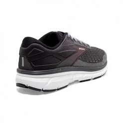 Brooks Men's Dyad 11 Running Shoe - Blackened Pearl/Alloy/Red - Wide (2E)
