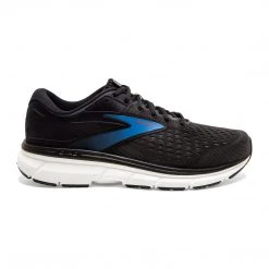 Brooks Shoes Men's Dyad 11 Running Shoe - Black/Ebony/Blue - Wide (2E)