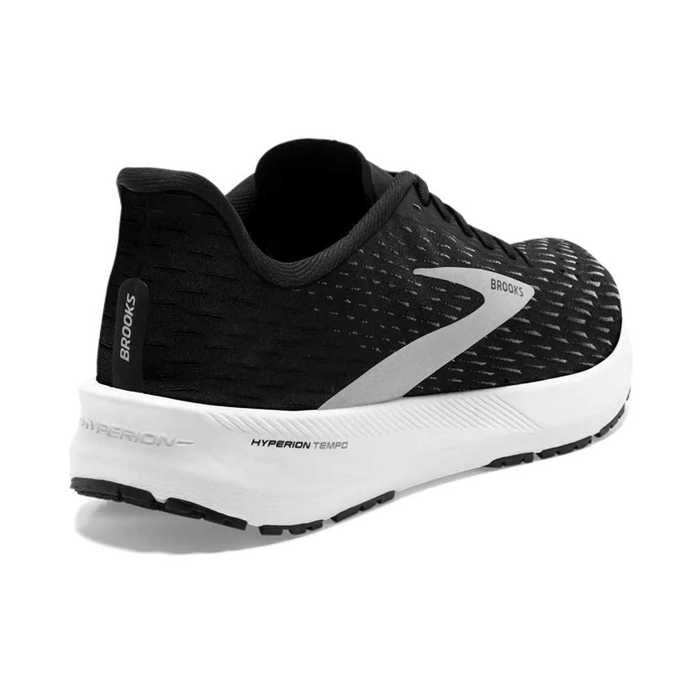 Brooks Shoes Men's Hyperion Tempo Running Shoe- Black/Silver/White- Regular (D) 3 Brooks Shoes Men's Hyperion Tempo Running Shoe- Black/Silver/White- Regular (D)