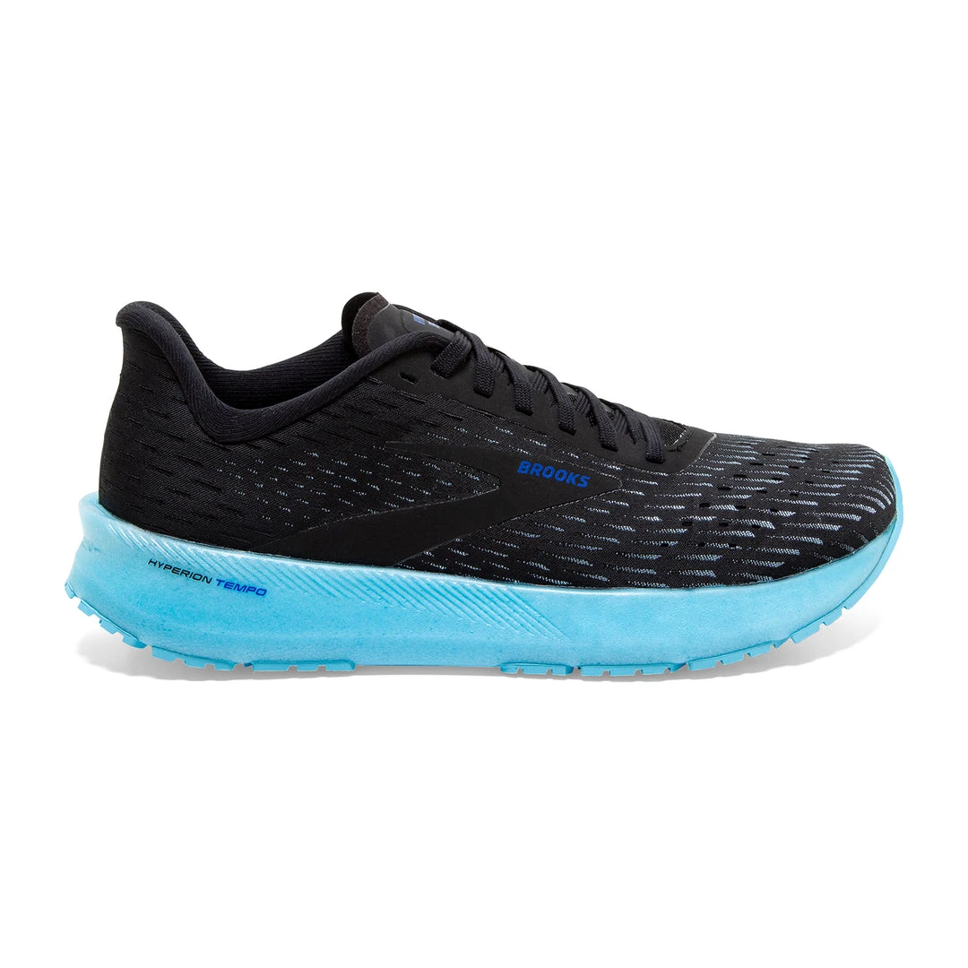 Brooks Men's Hyperion Tempo Running Shoe - Black/Iced Aqua/Blue - Regular (D) Shoes 1 Brooks Men's Hyperion Tempo Running Shoe - Black/Iced Aqua/Blue - Regular (D) Shoes