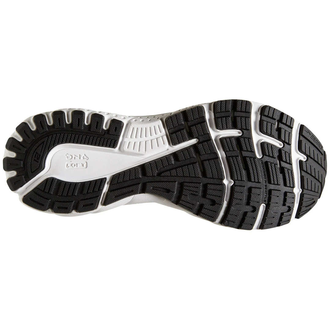 Brooks Men's Adrenaline GTS 21 Running Shoe - White/Black/Orange - Regular (D) 6 Brooks Men's Adrenaline GTS 21 Running Shoe - White/Black/Orange - Regular (D)