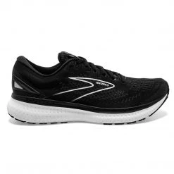 Brooks Shoes Women's Glycerin 19 Running Shoe - Black/White - Regular (B)