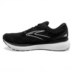 Brooks Shoes Women's Glycerin 19 Running Shoe - Black/White - Regular (B)