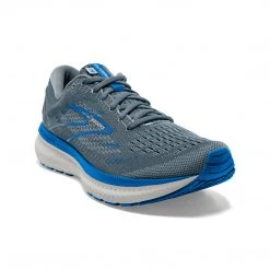 Brooks Men's Glycerin 19 Running Shoe - Quarry/Grey/Dark Blue - Regular (D) Shoes 8 Brooks Men's Glycerin 19 Running Shoe - Quarry/Grey/Dark Blue - Regular (D) Shoes