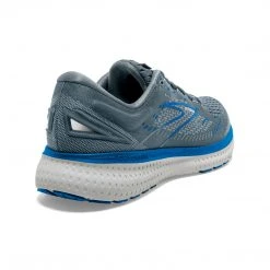 Brooks Men's Glycerin 19 Running Shoe - Quarry/Grey/Dark Blue - Regular (D) Shoes 9 Brooks Men's Glycerin 19 Running Shoe - Quarry/Grey/Dark Blue - Regular (D) Shoes