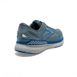 Brooks Men's Glycerin GTS 19 Running Shoe - Quarry/Grey/Dark Blue - Regular (D) Shoes 9 Brooks Men's Glycerin GTS 19 Running Shoe - Quarry/Grey/Dark Blue - Regular (D) Shoes