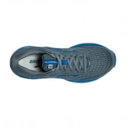 Brooks Men's Glycerin GTS 19 Running Shoe - Quarry/Grey/Dark Blue - Wide (2E) 10 Brooks Men's Glycerin GTS 19 Running Shoe - Quarry/Grey/Dark Blue - Wide (2E)