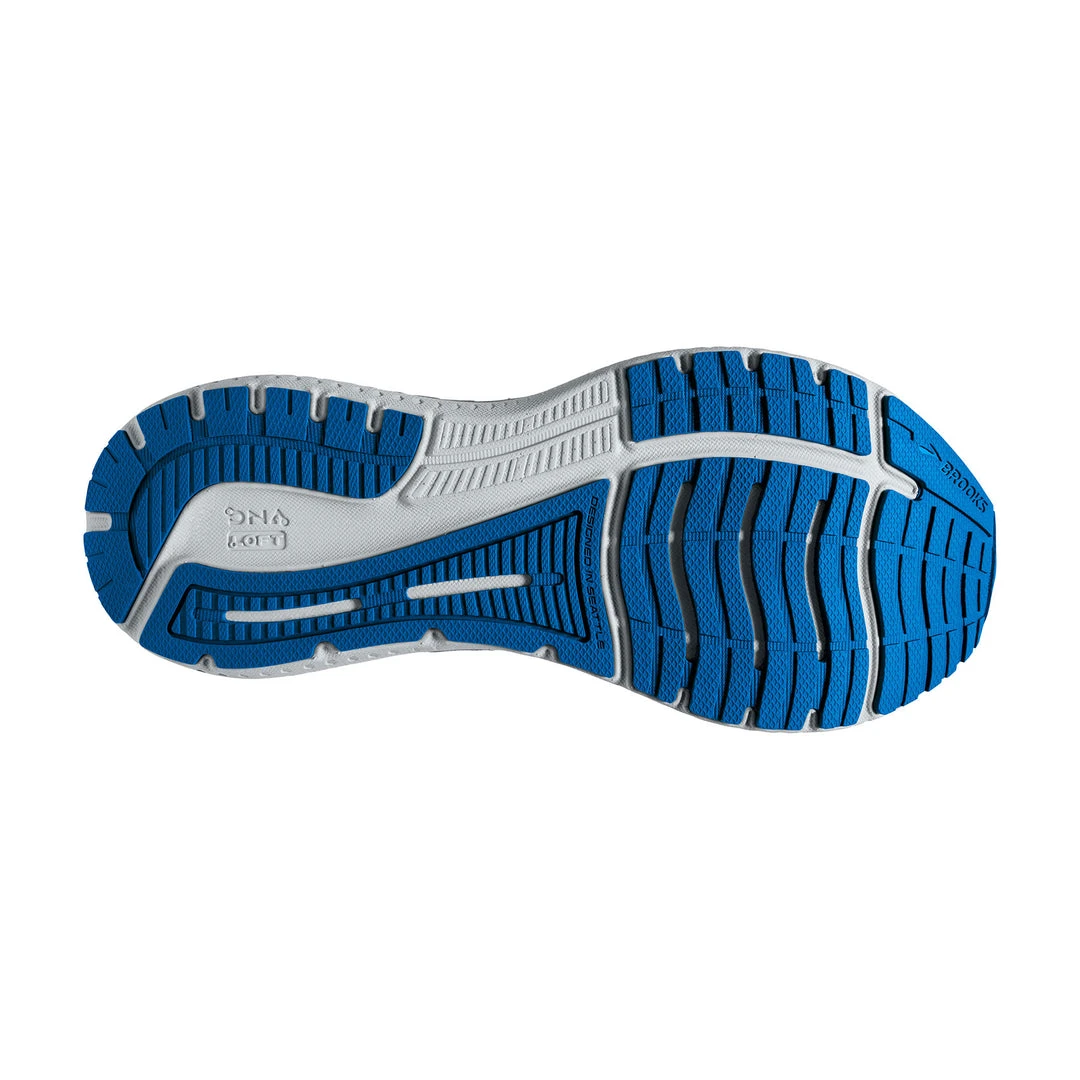 Brooks Men's Glycerin GTS 19 Running Shoe - Quarry/Grey/Dark Blue - Wide (2E) 6 Brooks Men's Glycerin GTS 19 Running Shoe - Quarry/Grey/Dark Blue - Wide (2E)