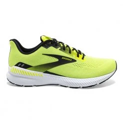 Brooks Men's Launch GTS 8 Running Shoe- Nightlife/Black/White - Regular (D)