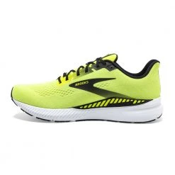 Brooks Men's Launch GTS 8 Running Shoe- Nightlife/Black/White - Regular (D)
