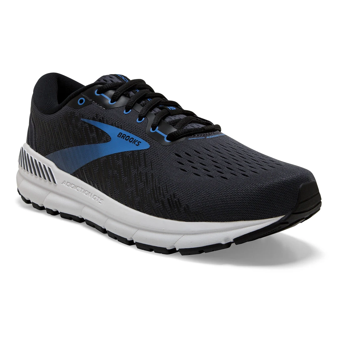 Brooks Men's Addiction GTS 15 Running Shoe - India Ink/Black/Blue - Extra Wide (4E) 3 Brooks Men's Addiction GTS 15 Running Shoe - India Ink/Black/Blue - Extra Wide (4E)