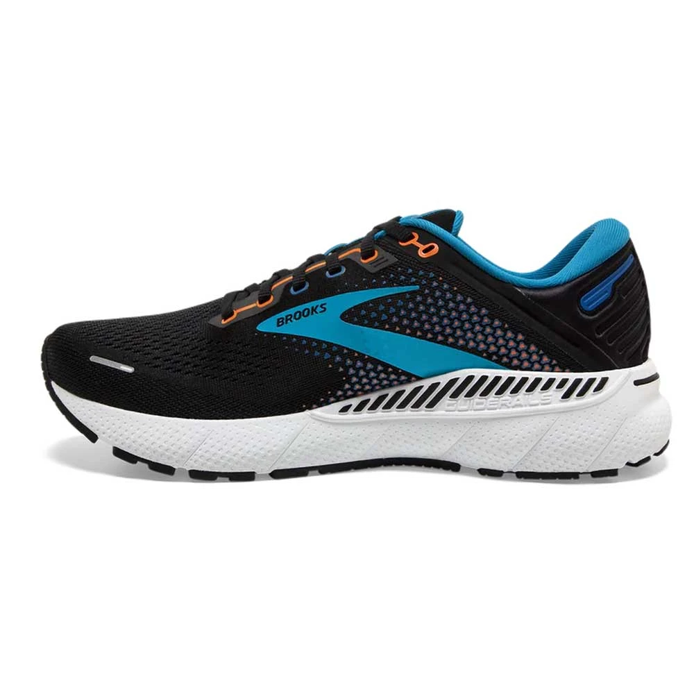 Brooks Shoes Men's Adrenaline GTS 22 Running Shoe - Black/Blue/Orange- Regular (D) 4 Brooks Shoes Men's Adrenaline GTS 22 Running Shoe - Black/Blue/Orange- Regular (D)