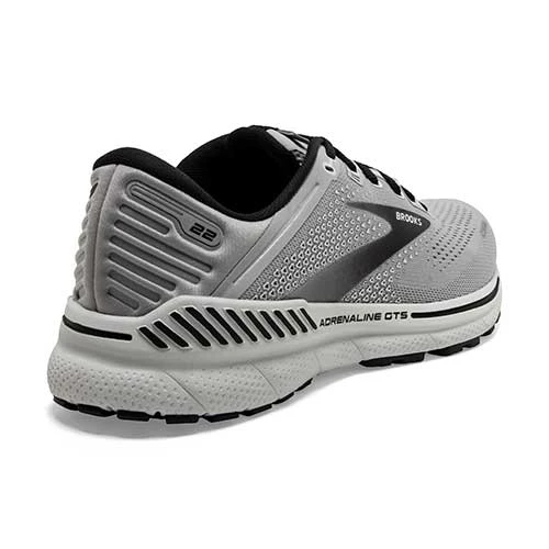 Brooks Men's Adrenaline GTS 22 Running Shoe - Alloy/Grey/Black - Regular (D) Shoes 4 Brooks Men's Adrenaline GTS 22 Running Shoe - Alloy/Grey/Black - Regular (D) Shoes