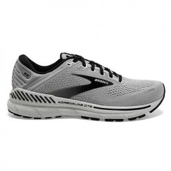 Brooks Men's Adrenaline GTS 22 Running Shoe - Alloy/Grey/Black - Regular (D) Shoes